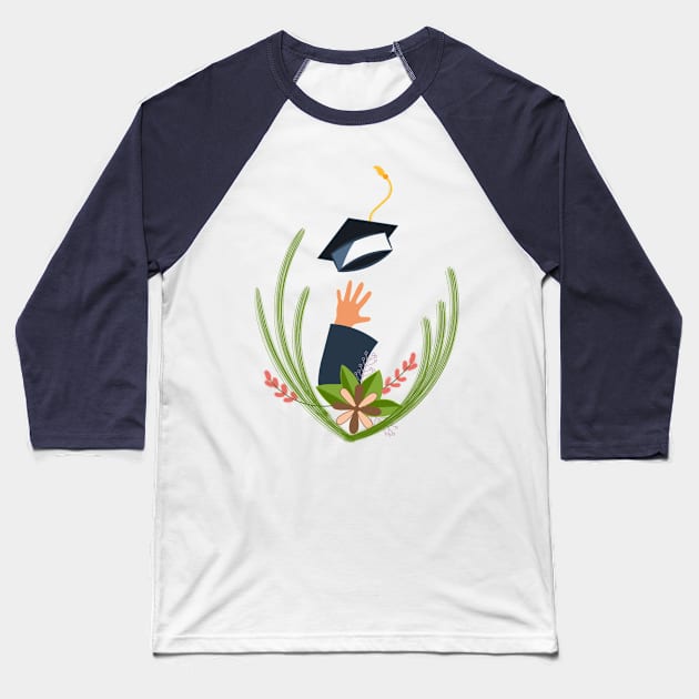 graduation day aesthetic Baseball T-Shirt by minimalist studio